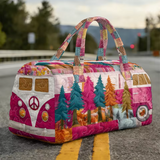 Pinkki retkiauto -matkakassi | Clementina